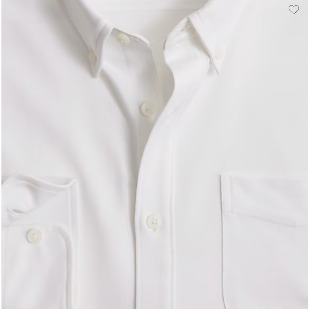 J. Crew Factory Performance knit oxford shirt size L NWT